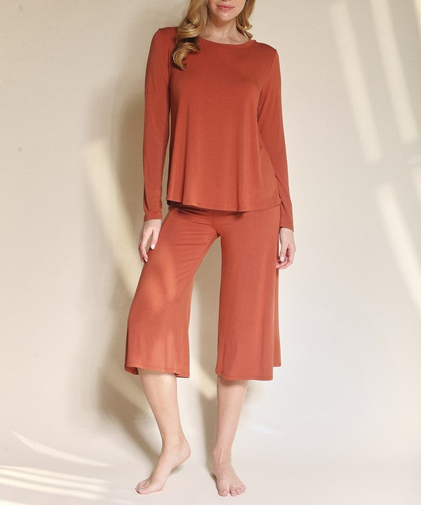 BAMBOO gaucho pants