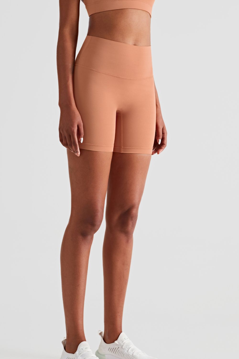 Salutation High-Rise Shorts - Lamoille Yoga
