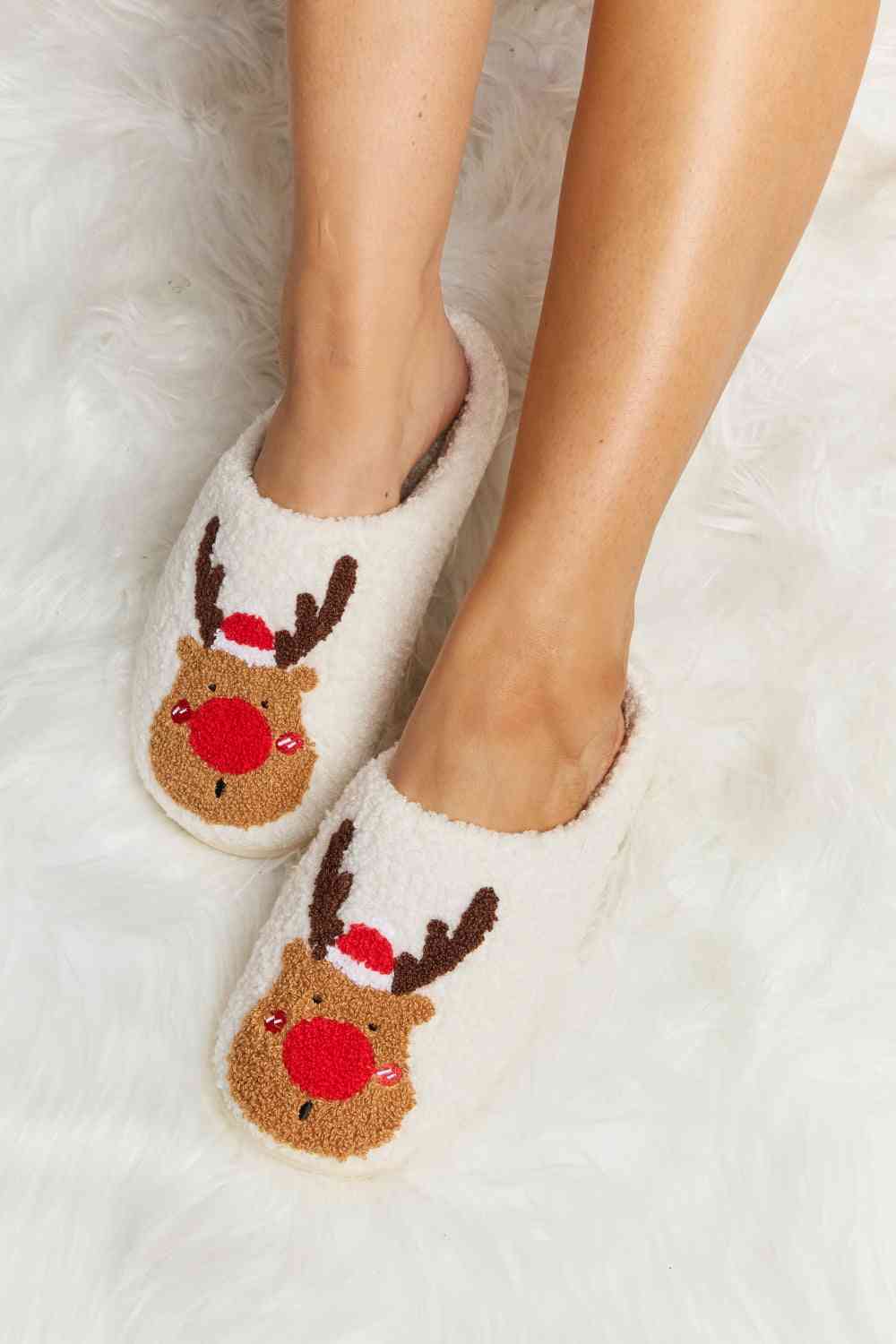 RUDOLPH plush slippers