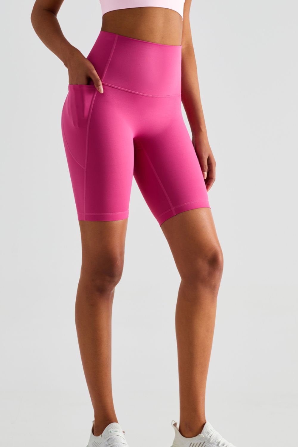 Salutation Pocket Shorts - Lamoille Yoga