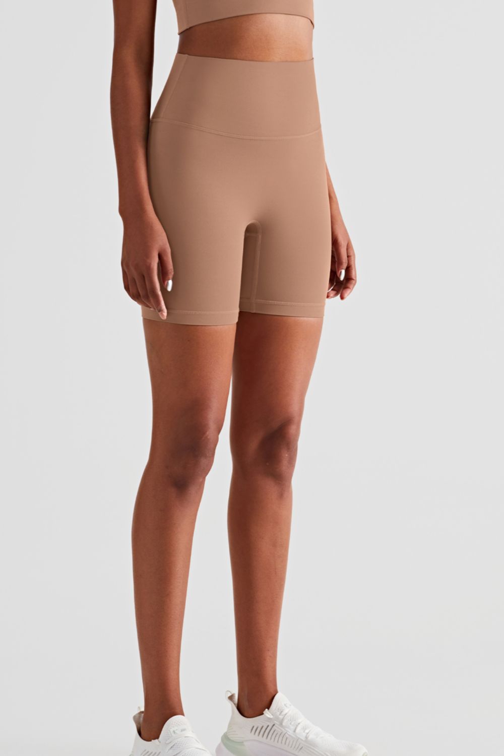 Salutation High-Rise Shorts - Lamoille Yoga