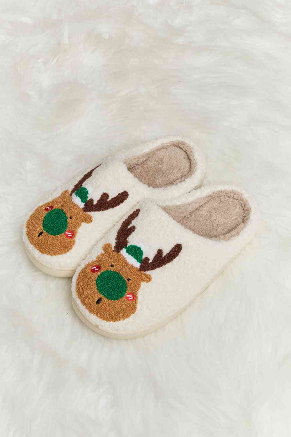 RUDOLPH plush slippers