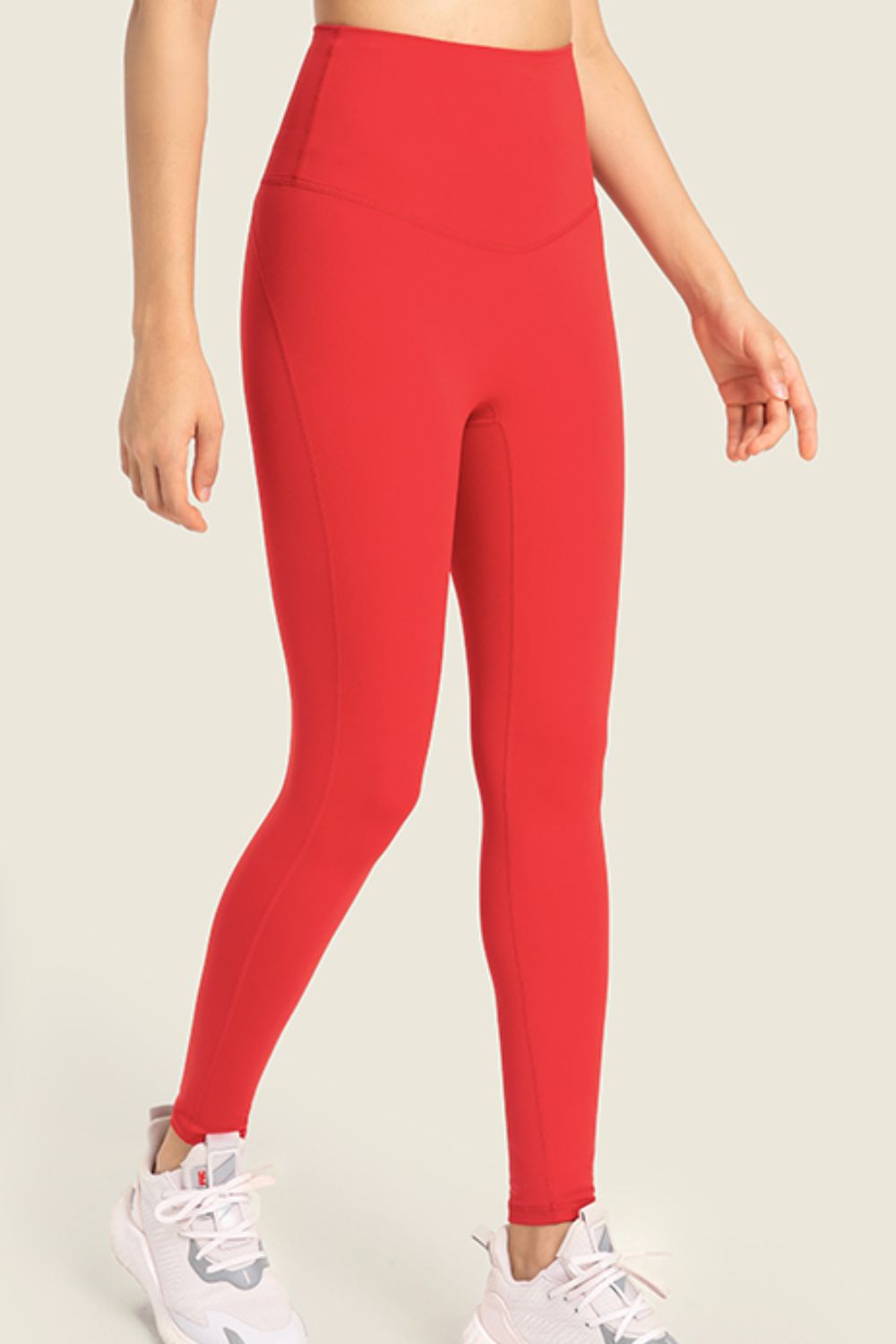 Salutation Wide Waistband Leggings - Lamoille Yoga