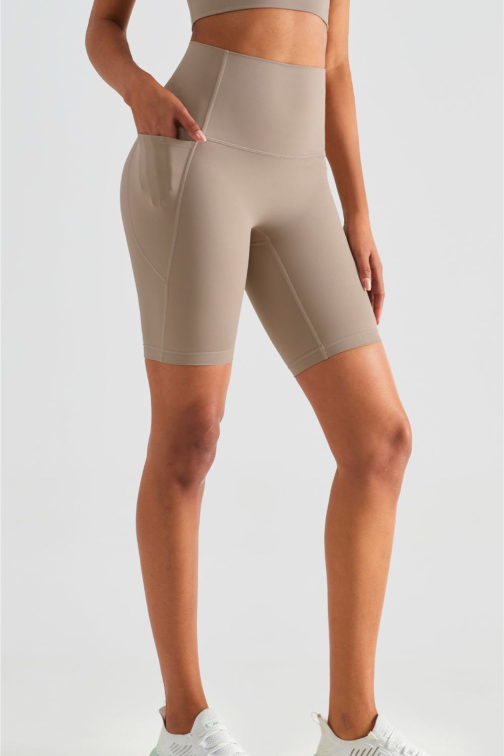 Salutation Pocket Shorts - Lamoille Yoga