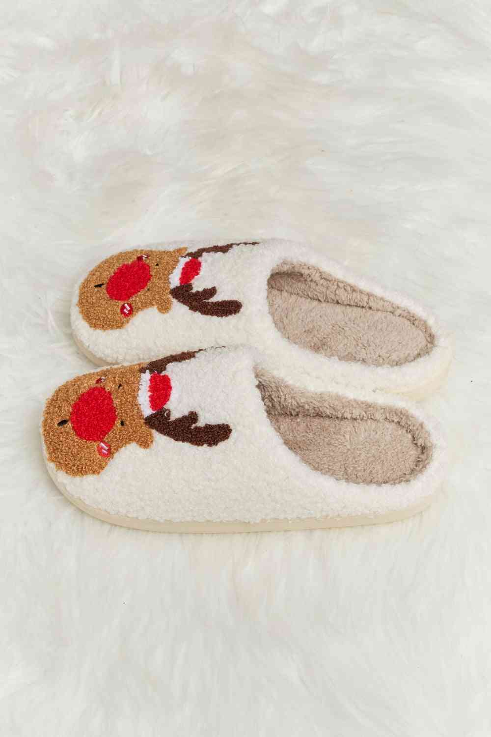 RUDOLPH plush slippers