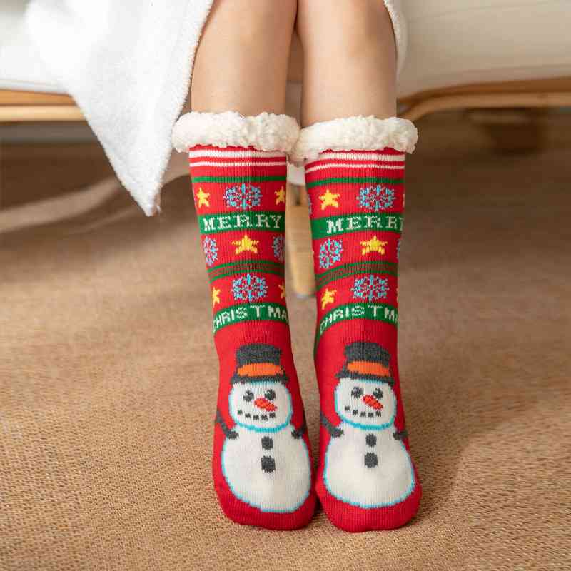 COZY CHRISTMAS socks