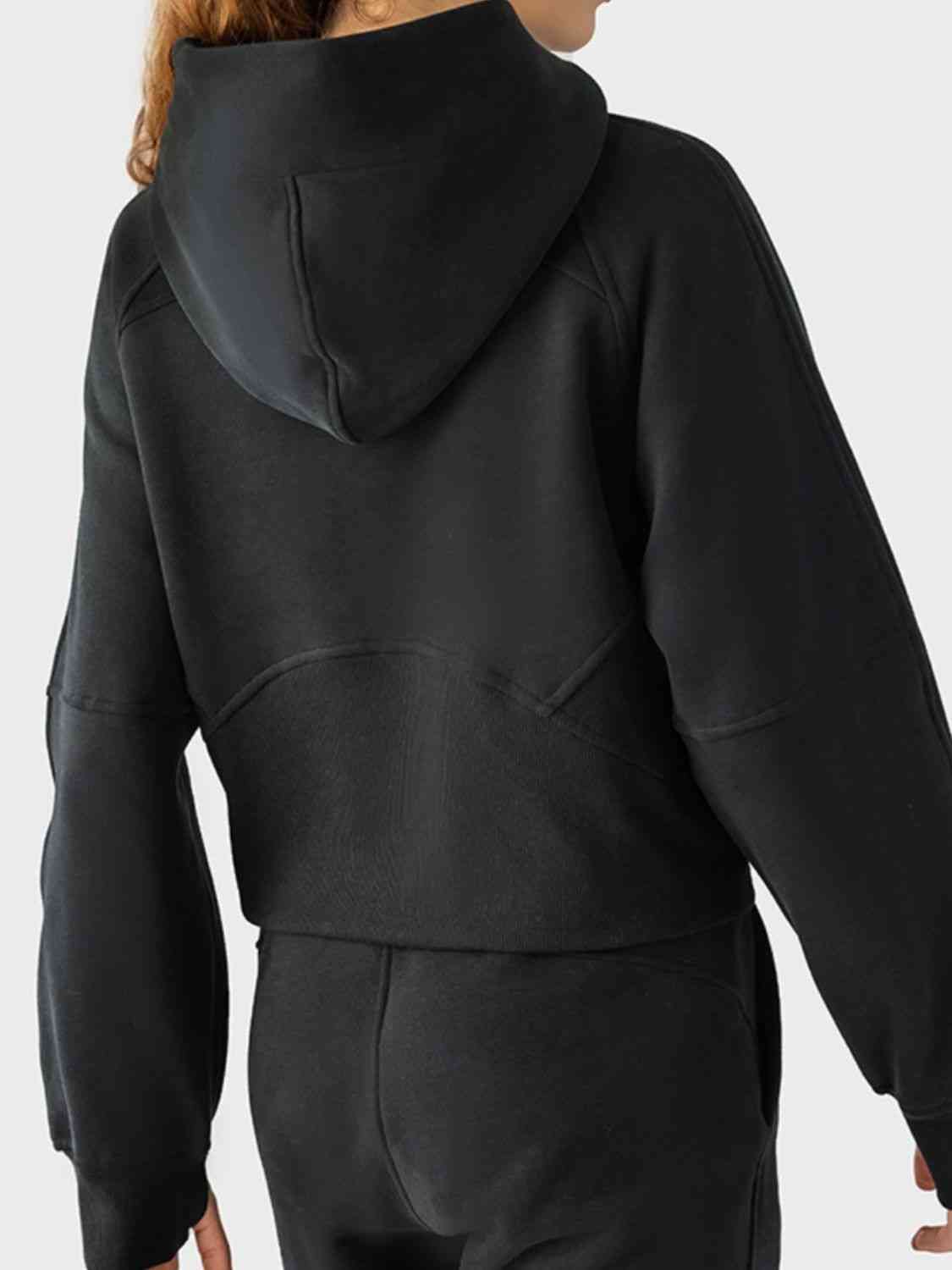 SUNDOWN half-zip hoodie