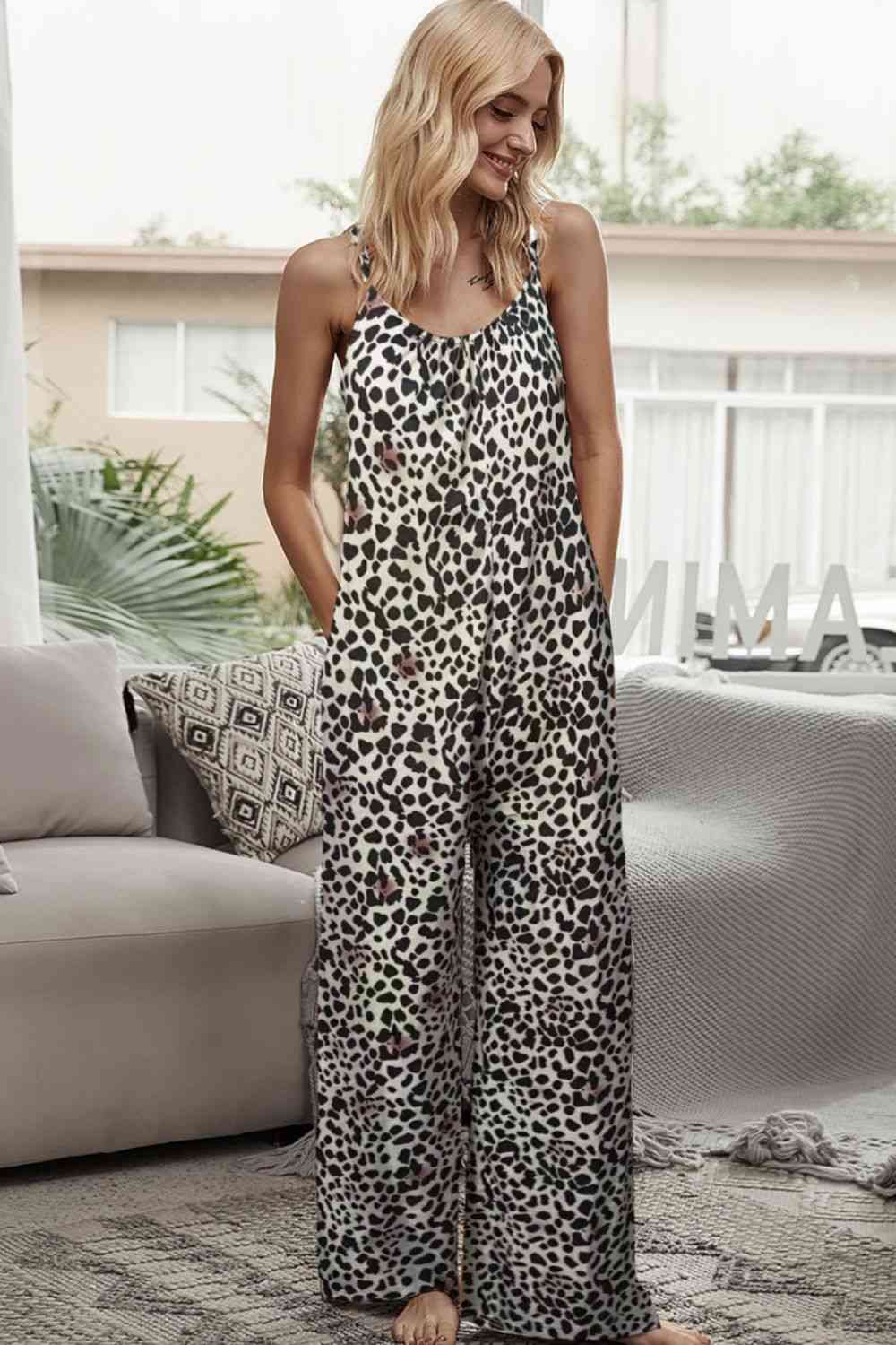 WILDLUST leopard jumpsuit