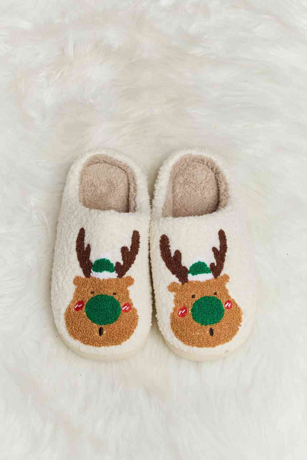 RUDOLPH plush slippers