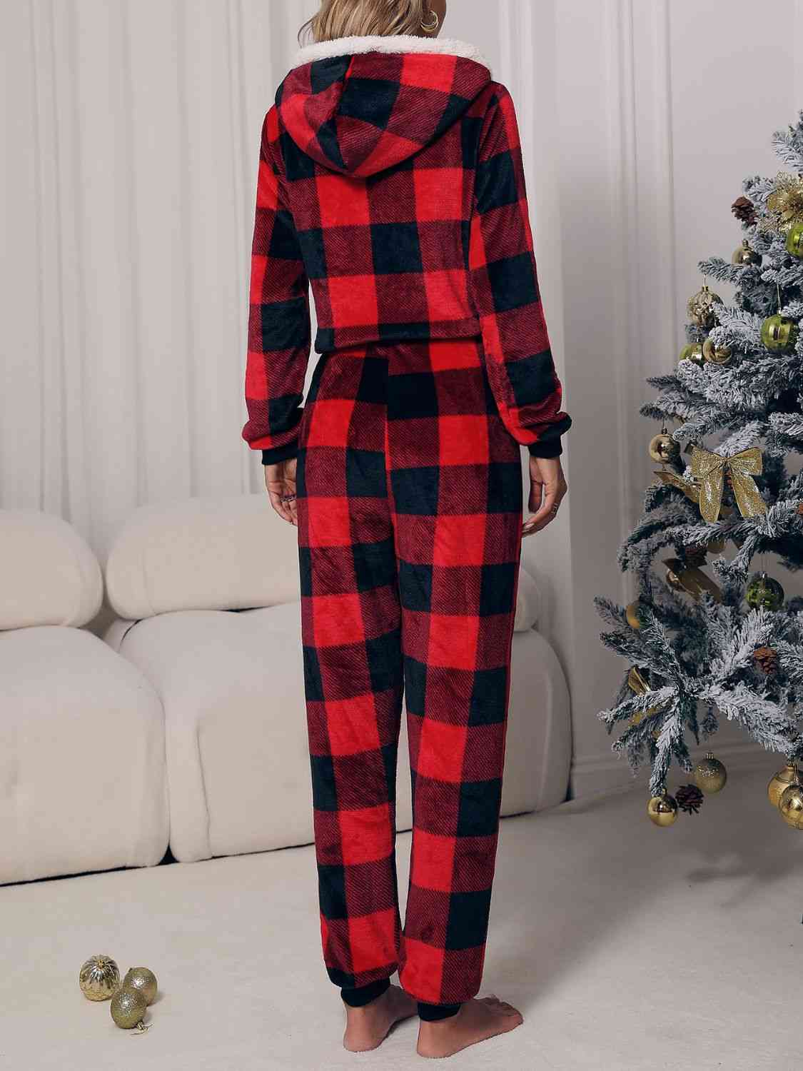 HOLIDAY PLAID onesie