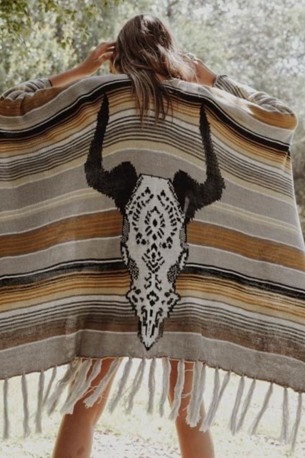 DESERT WANDERER poncho