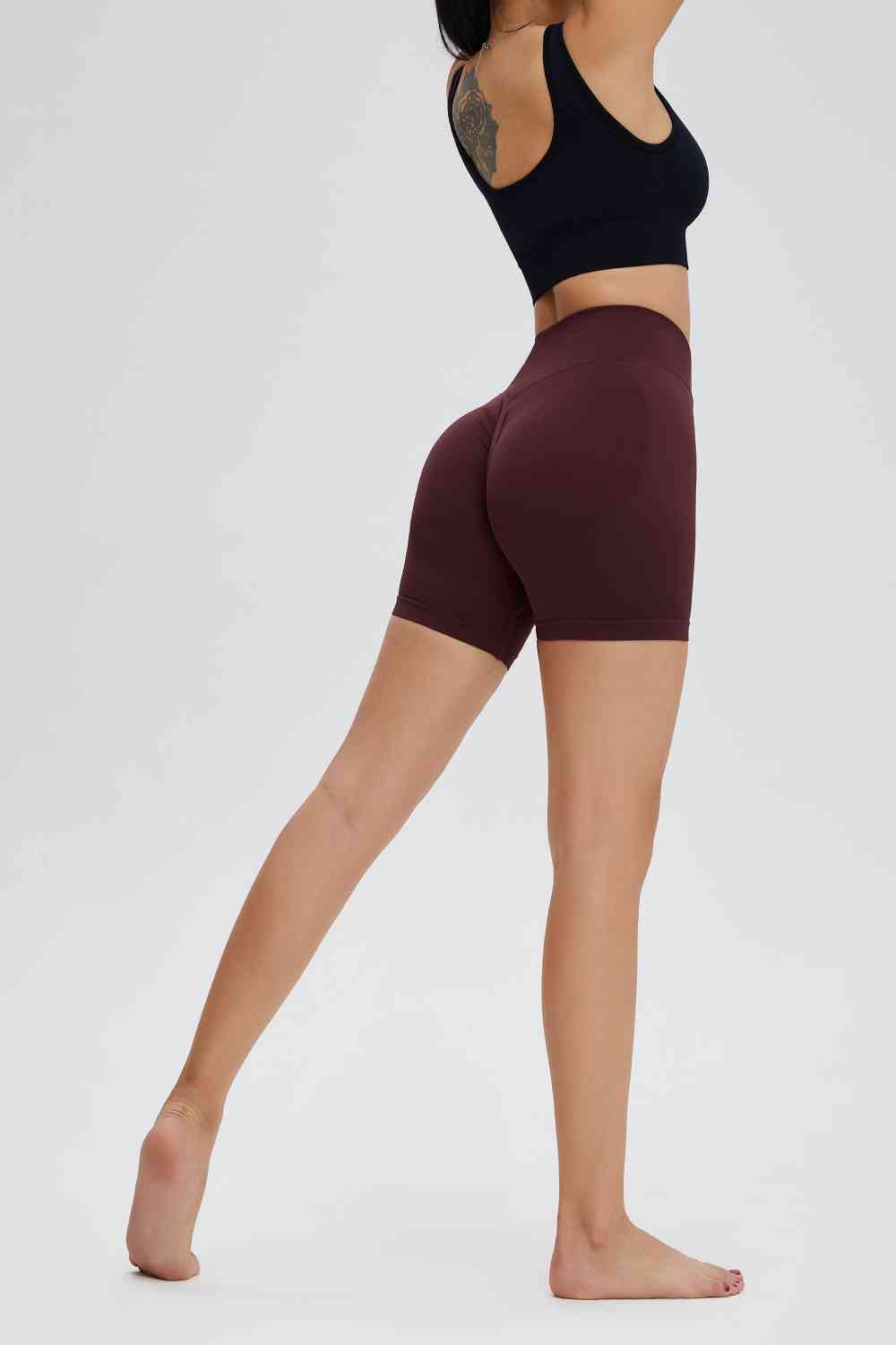 YOU'RE A PEACH wide waistband shorts