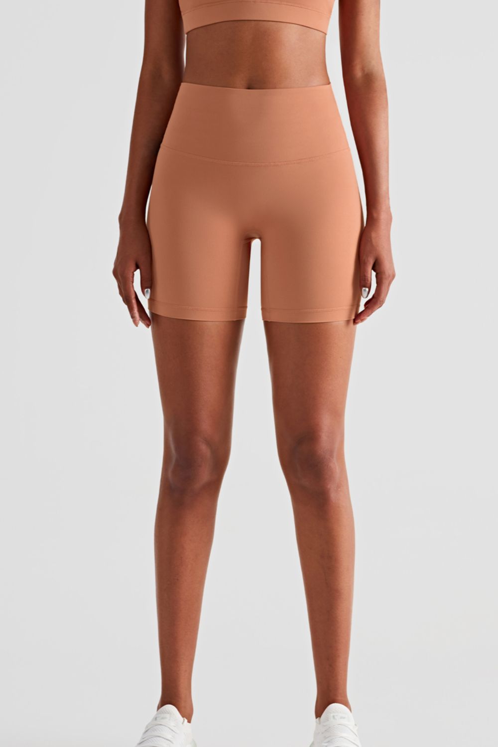Salutation High-Rise Shorts - Lamoille Yoga