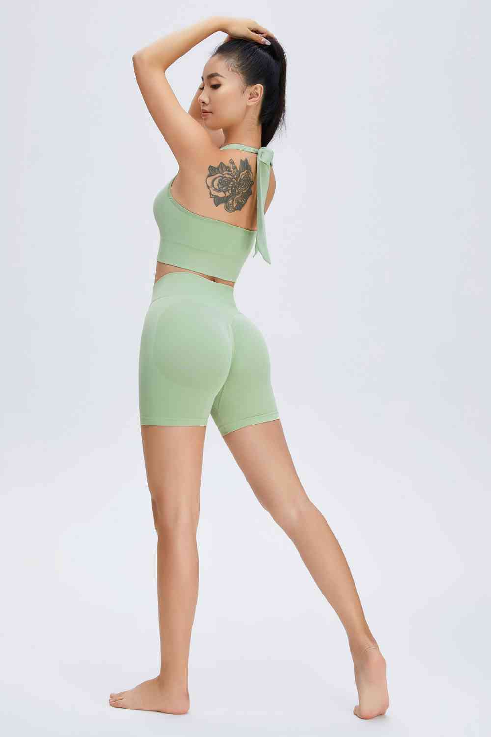 YOU'RE A PEACH wide waistband shorts