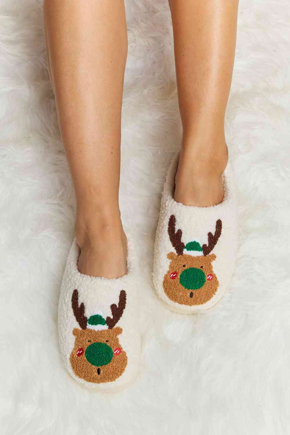 RUDOLPH plush slippers