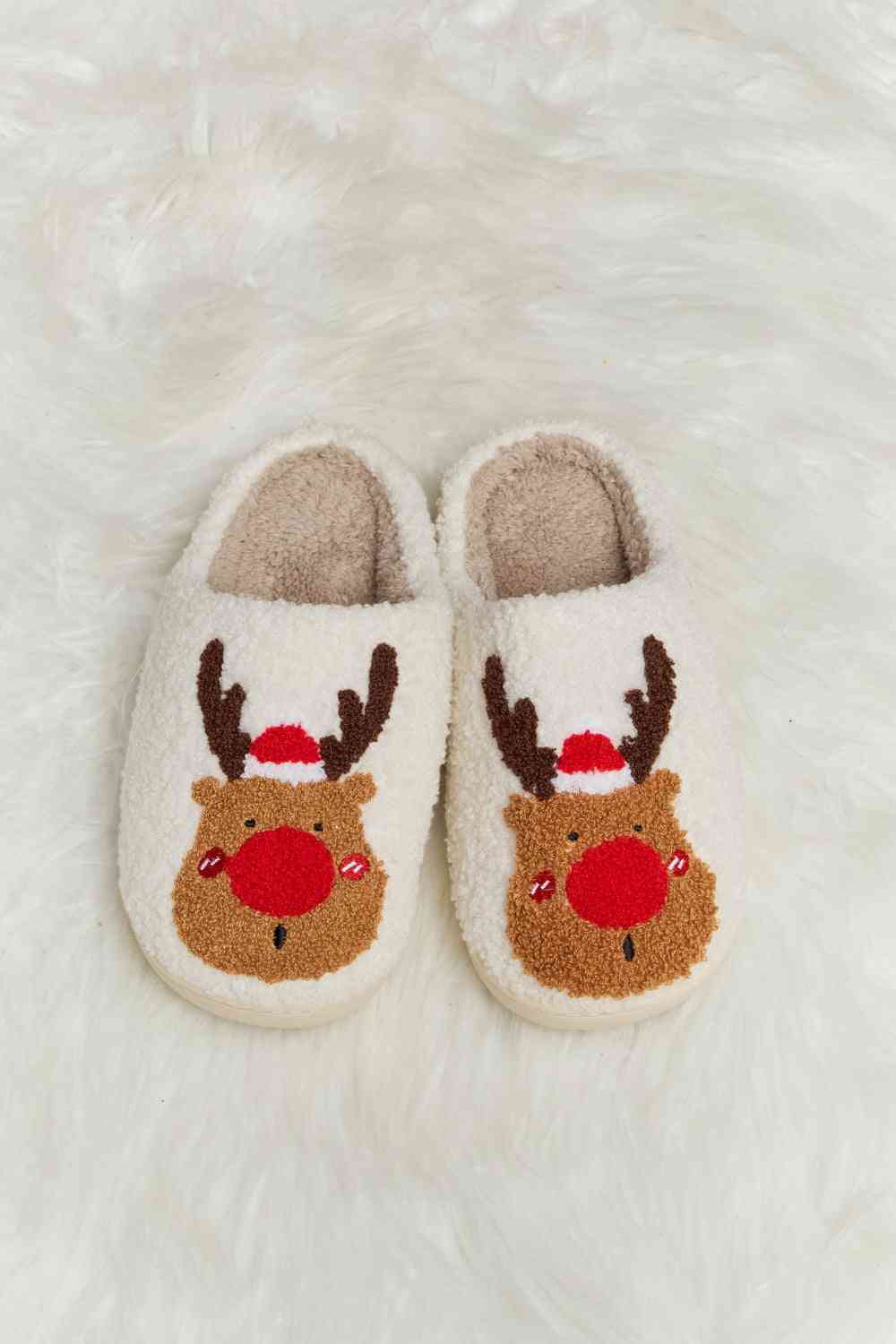 RUDOLPH plush slippers