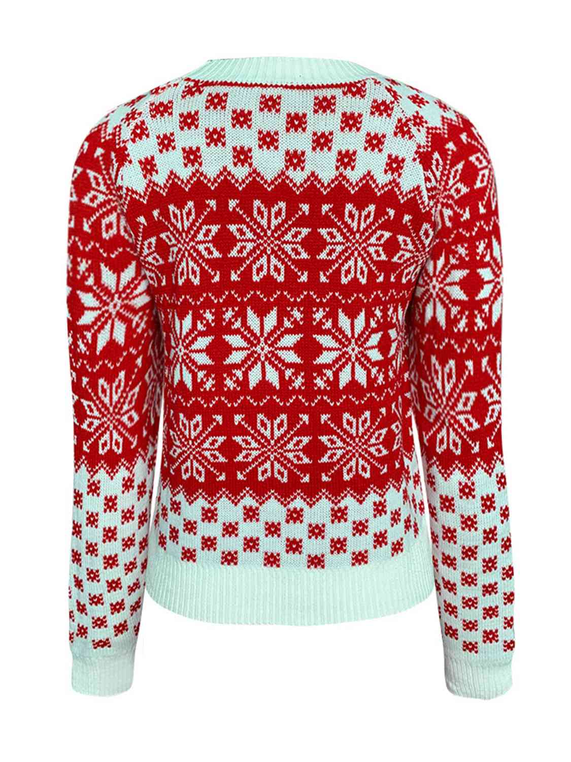 LET IT SNOW sweater