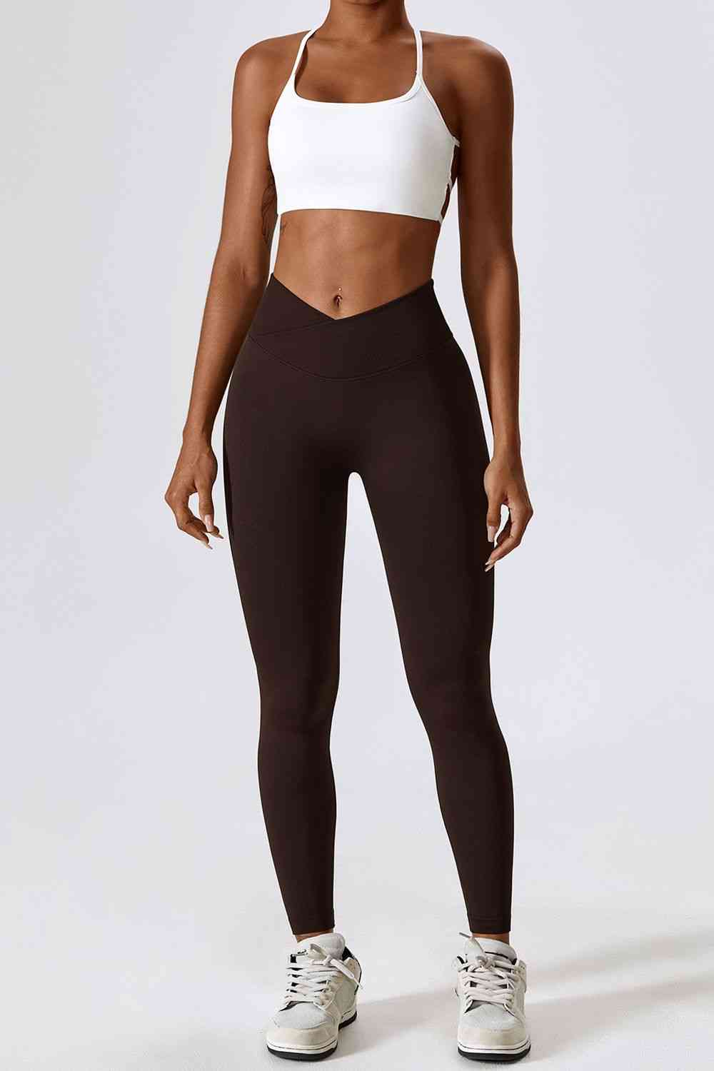 YOU'RE A PEACH v waistband leggings