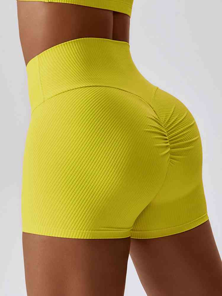 YOU'RE A PEACH slim fit textured shortie
