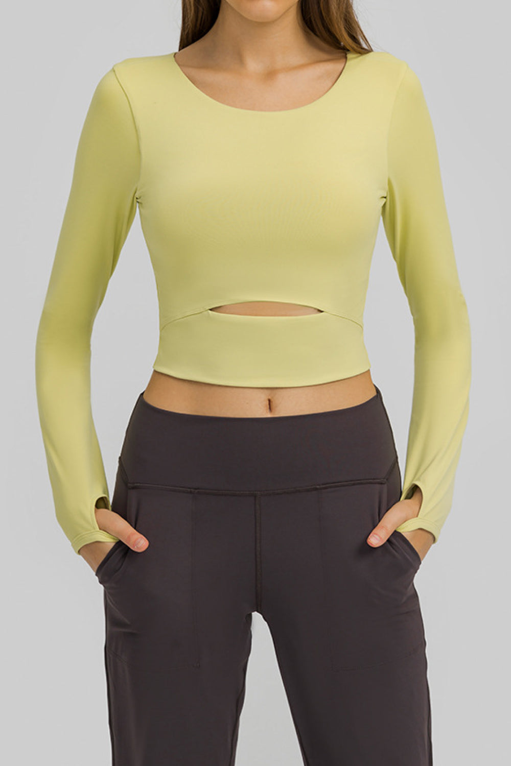 CUT IT OUT long sleeve tee - Lamoille Yoga