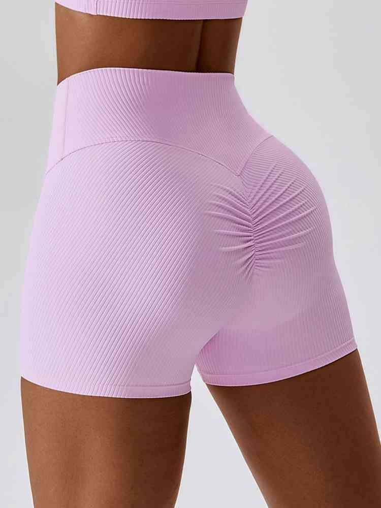 YOU'RE A PEACH slim fit textured shortie