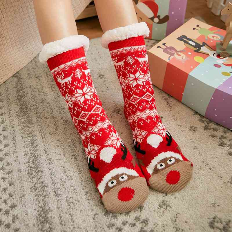 COZY CHRISTMAS socks