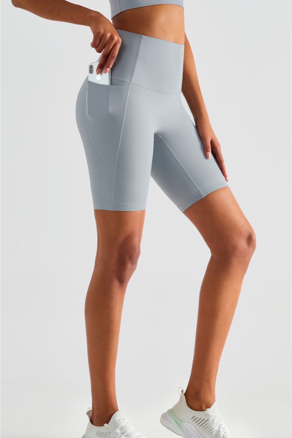 Salutation Pocket Shorts - Lamoille Yoga