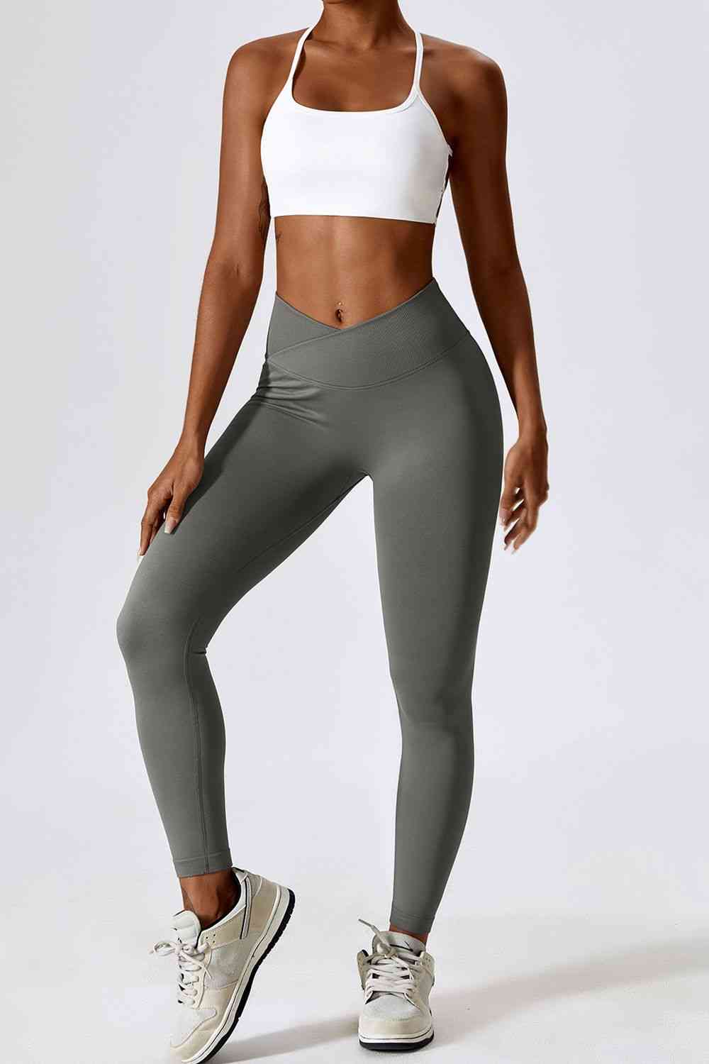 YOU'RE A PEACH v waistband leggings
