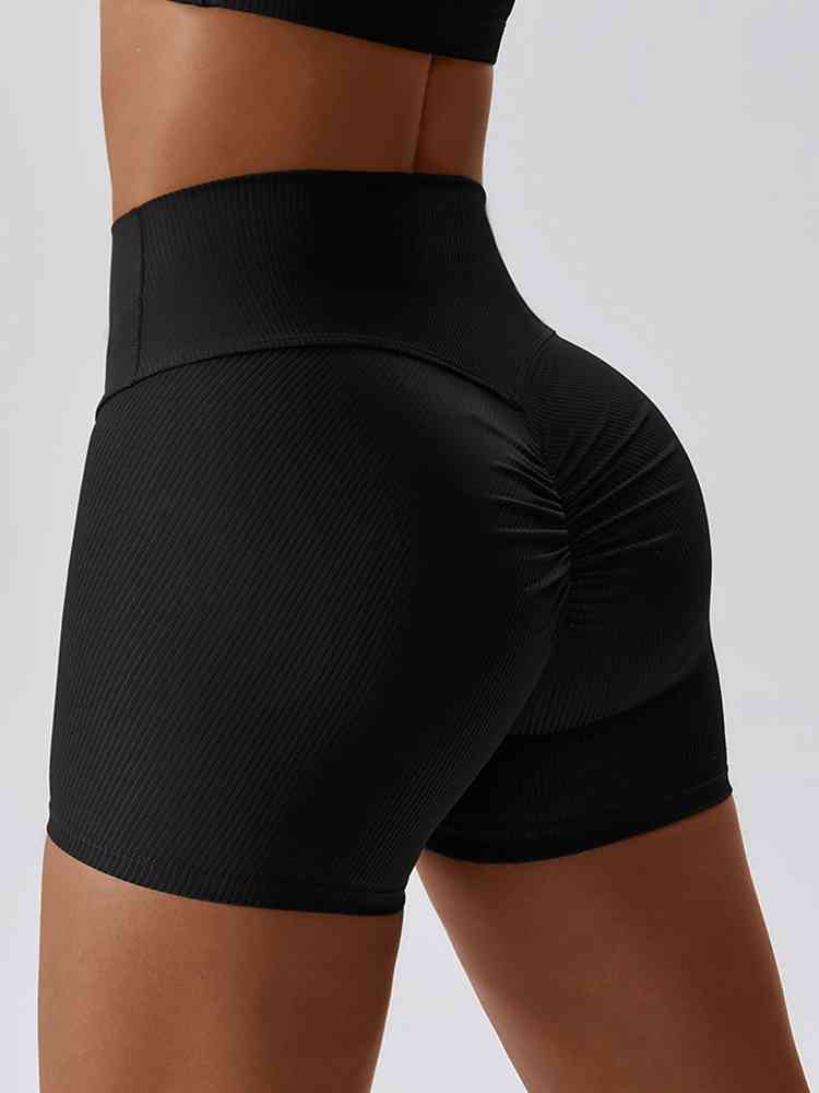 YOU'RE A PEACH slim fit textured shortie