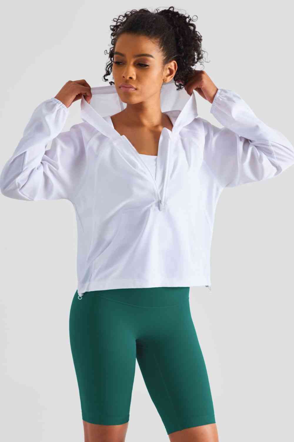 SHAPE ME half-zip