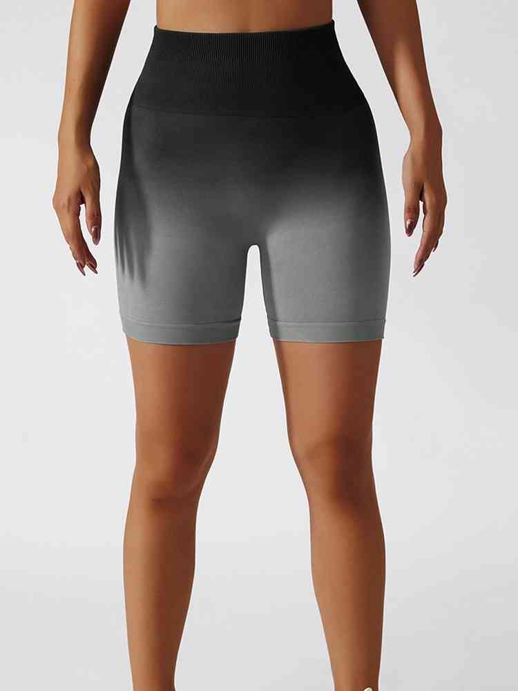 YOU'RE A PEACH gradient shorts