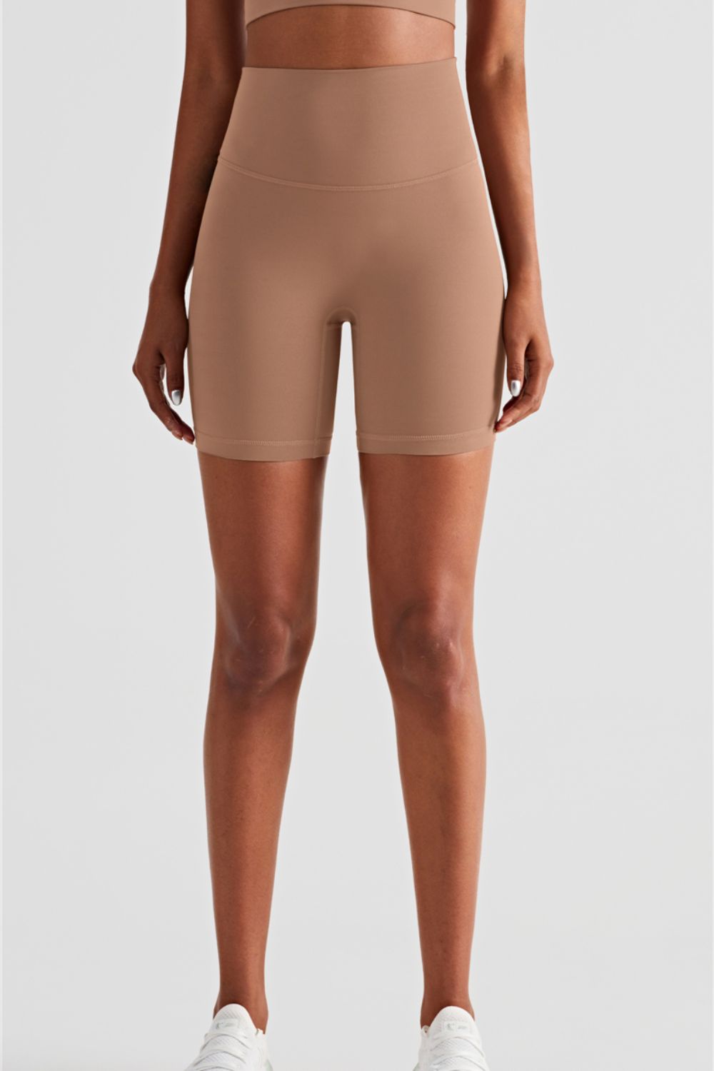 Salutation High-Rise Shorts - Lamoille Yoga