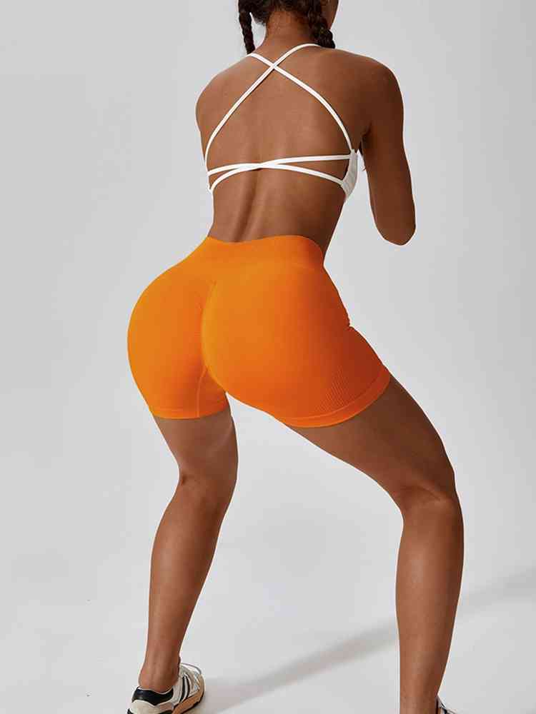 YOU'RE A PEACH slim fit shortie