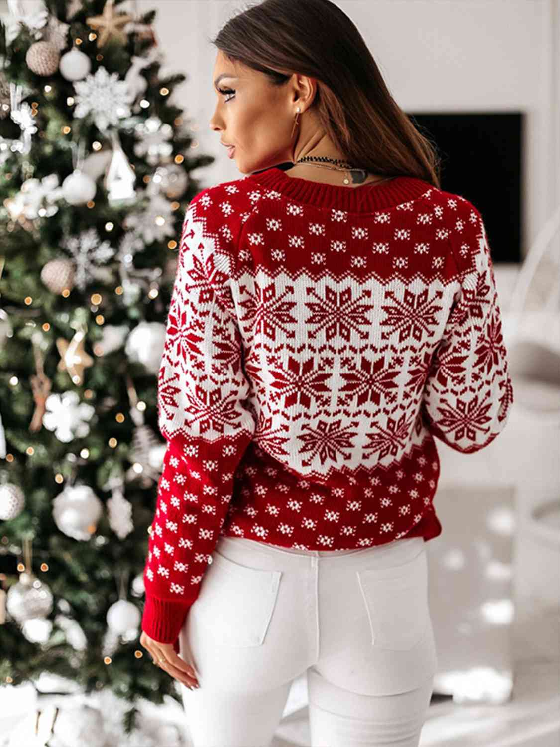LET IT SNOW sweater