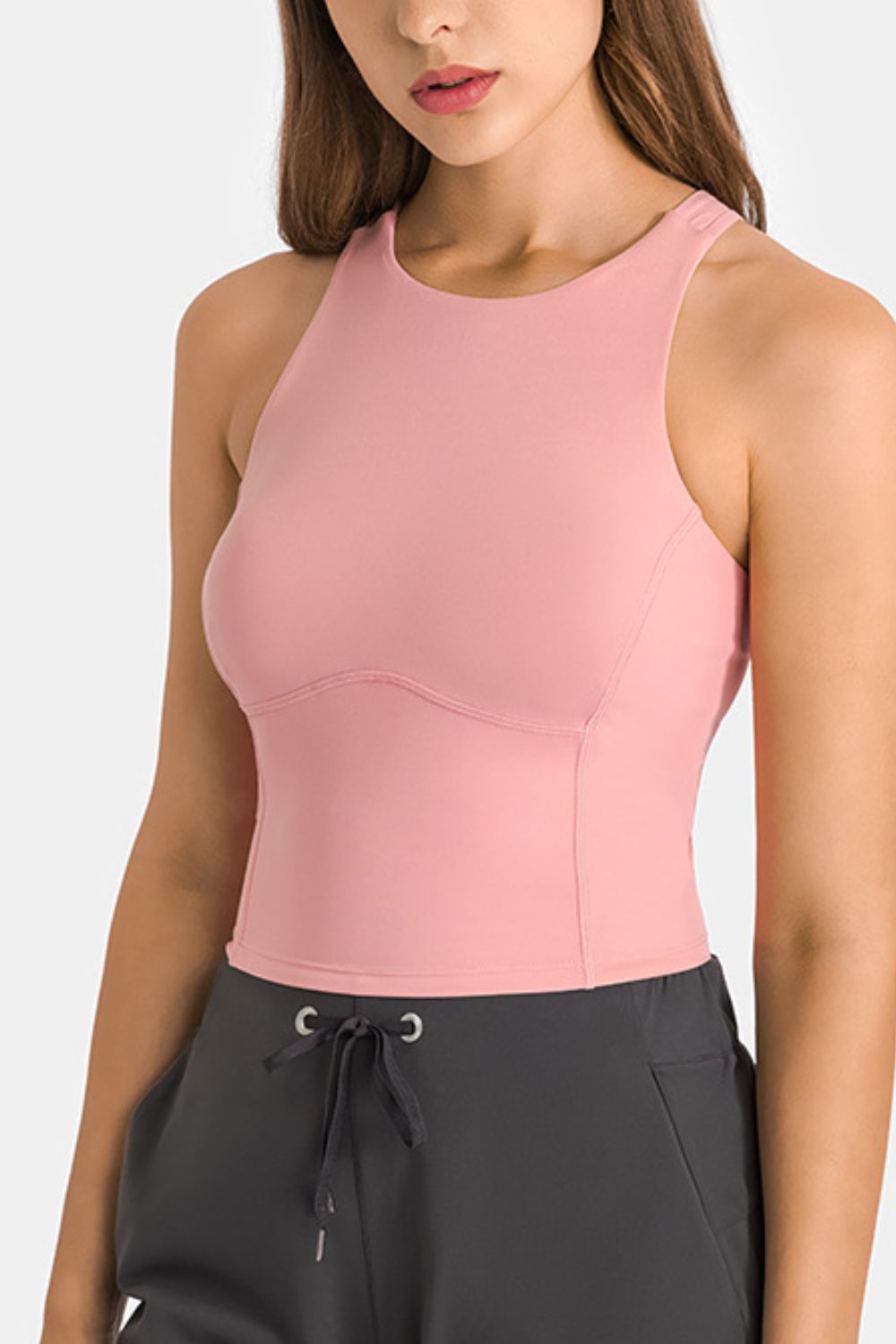 CUT IT OUT crossover tank - Lamoille Yoga