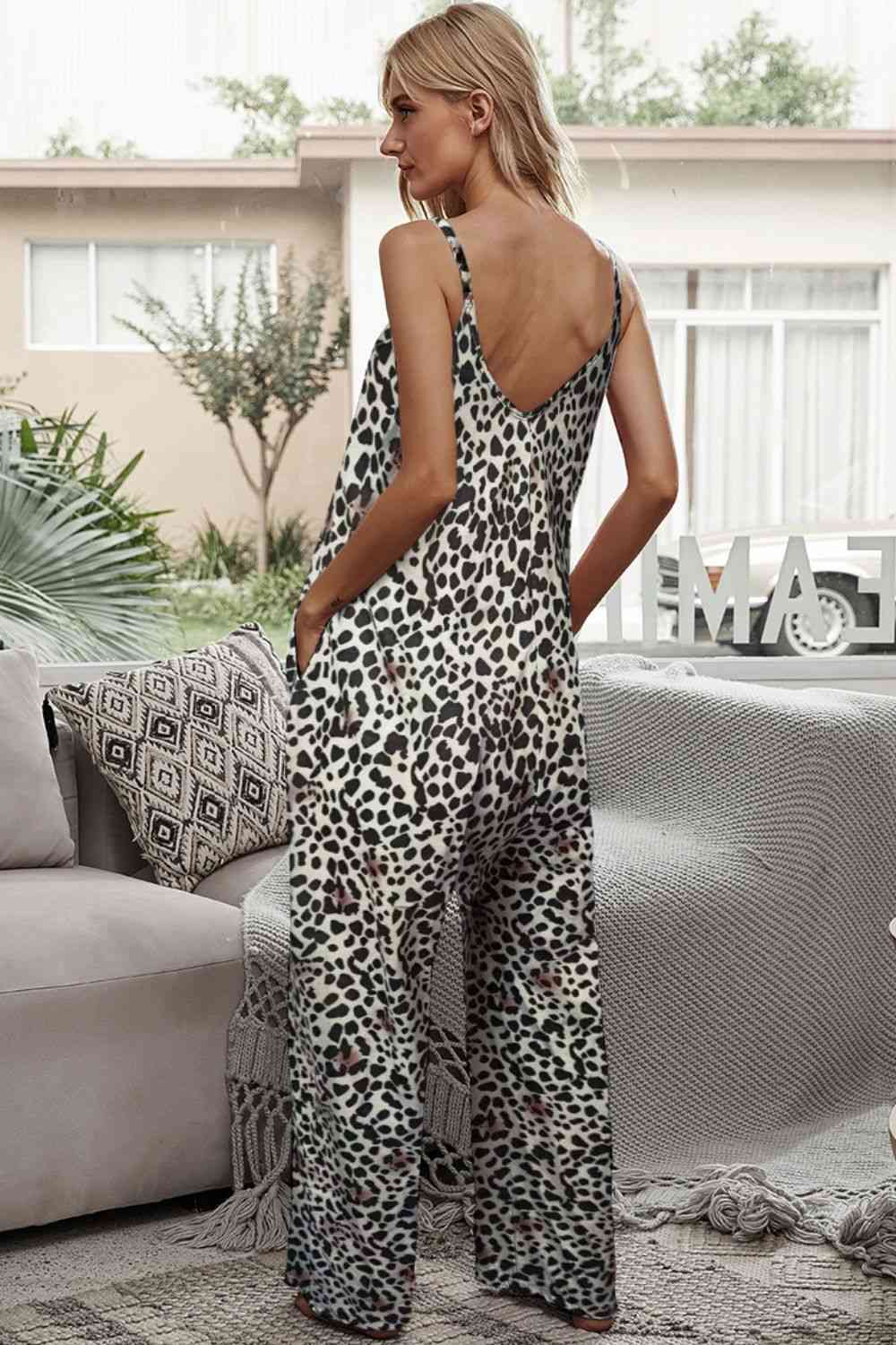 WILDLUST leopard jumpsuit