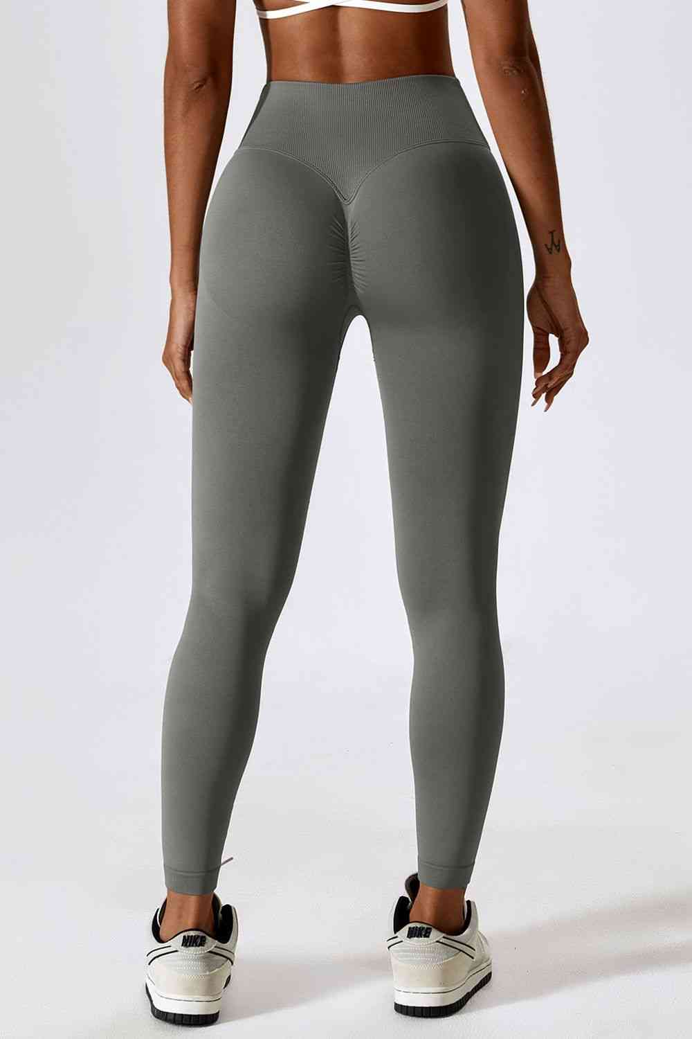 YOU'RE A PEACH v waistband leggings