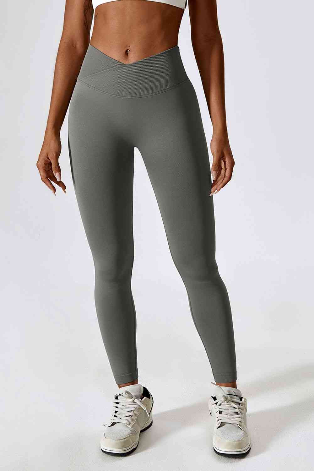 YOU'RE A PEACH v waistband leggings