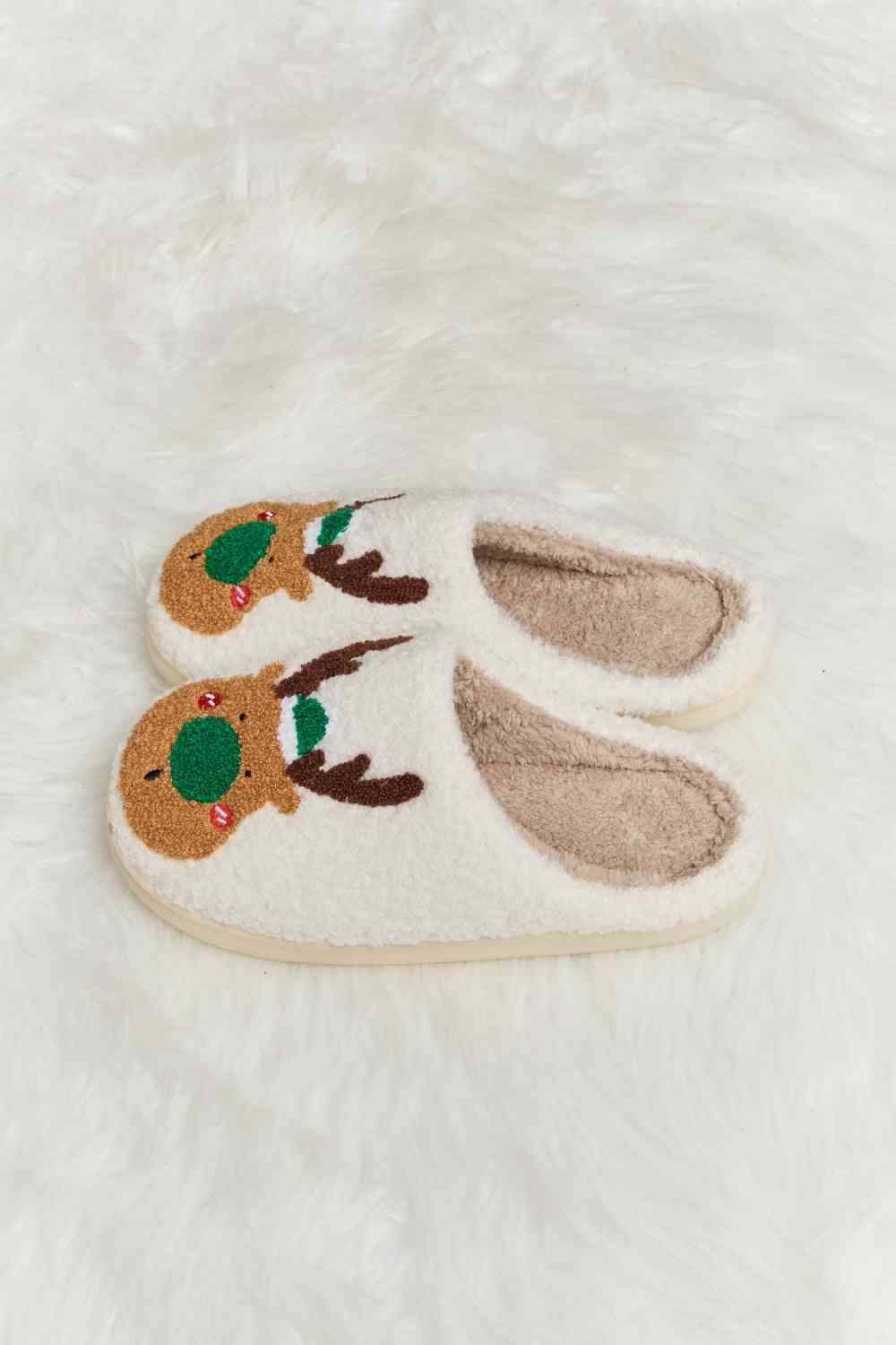 RUDOLPH plush slippers