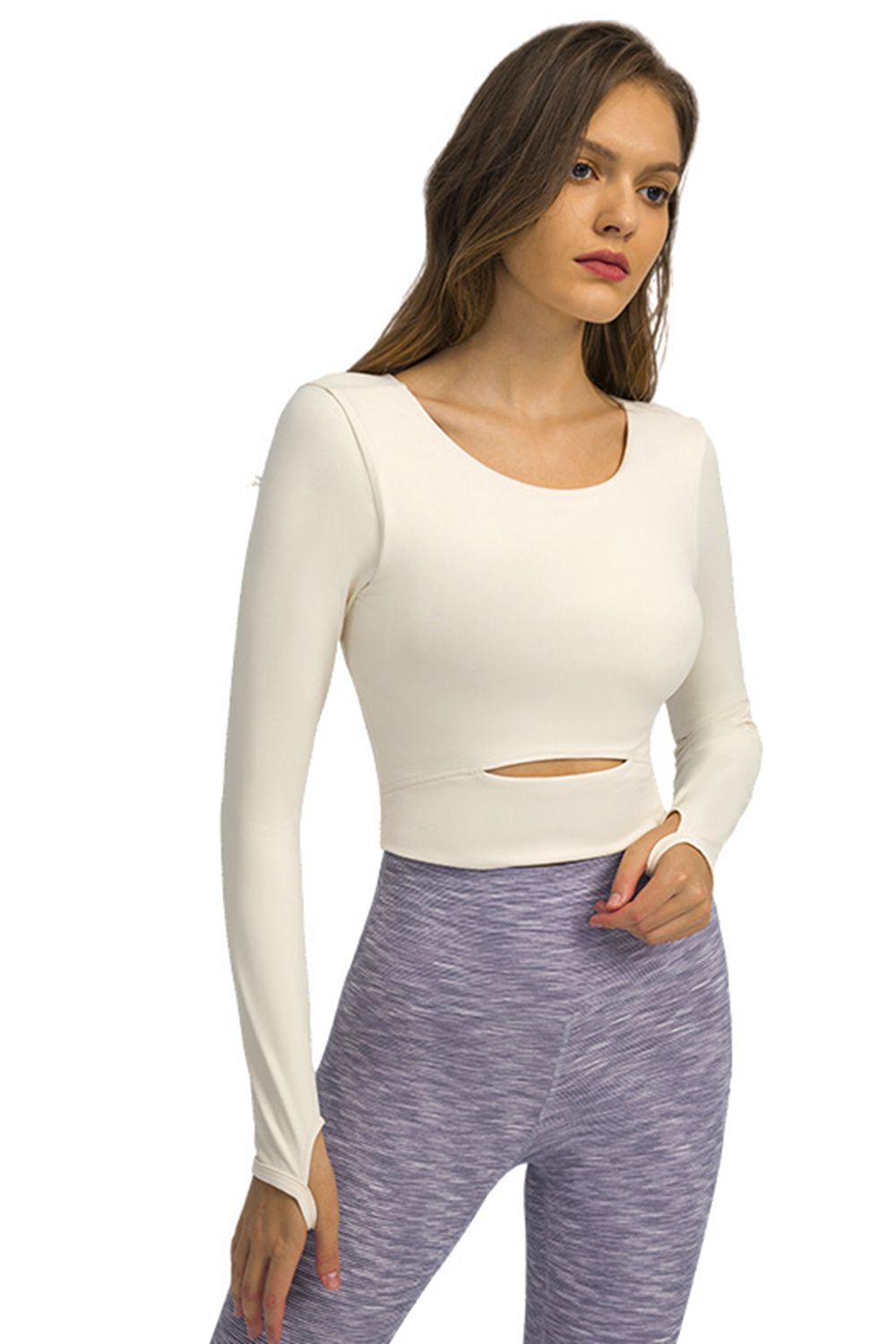 CUT IT OUT long sleeve tee - Lamoille Yoga