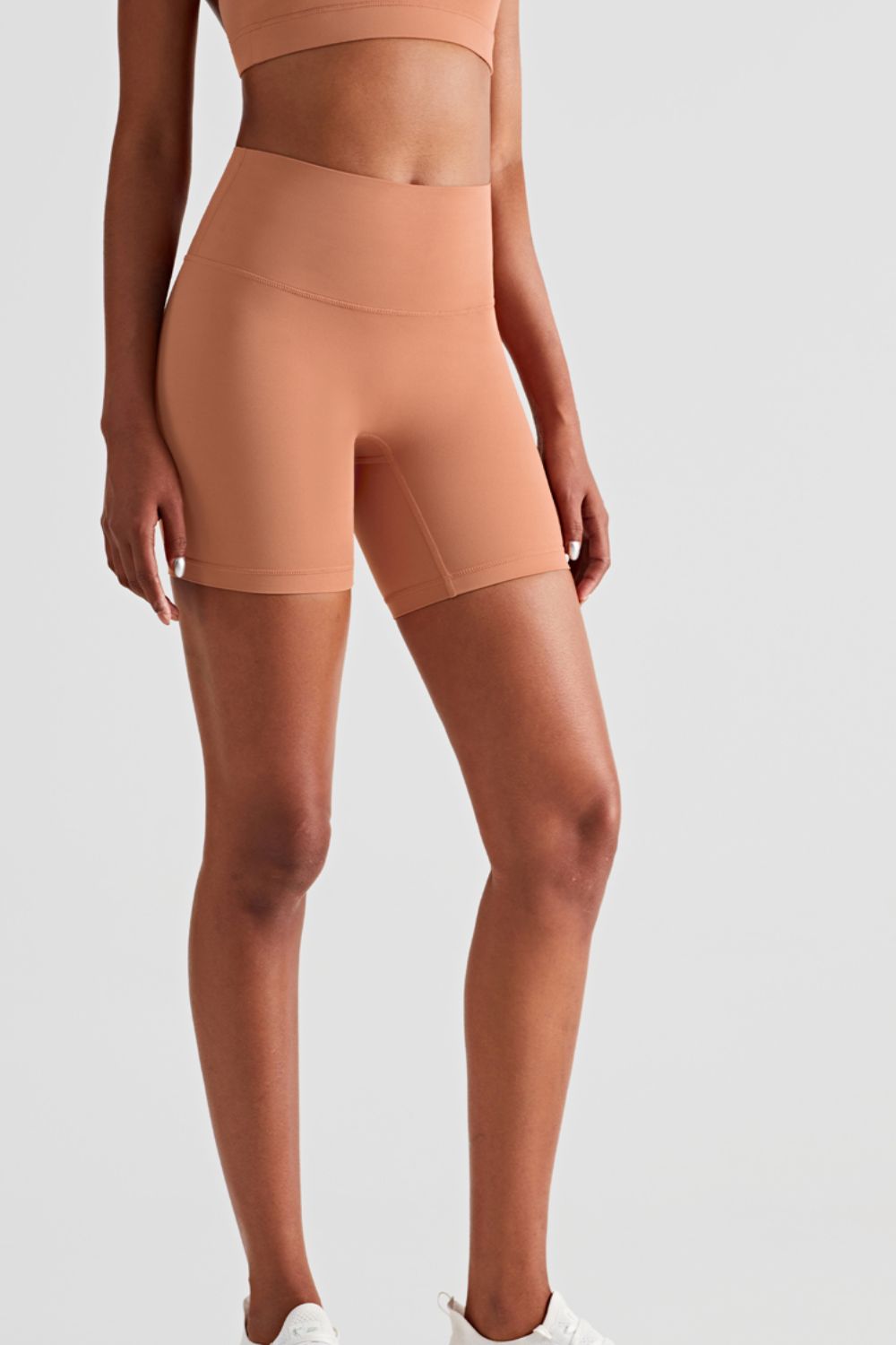 Salutation High-Rise Shorts - Lamoille Yoga
