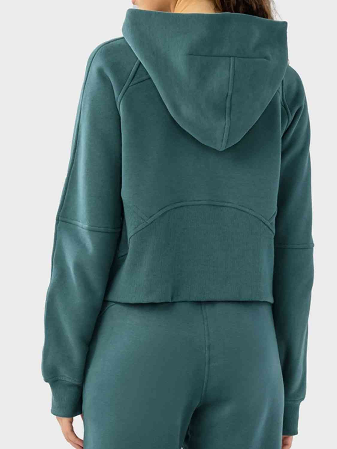 SUNDOWN half-zip hoodie