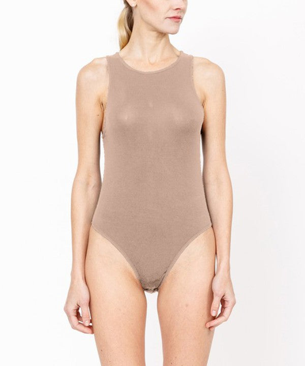 BAMBOO crewneck bodysuit