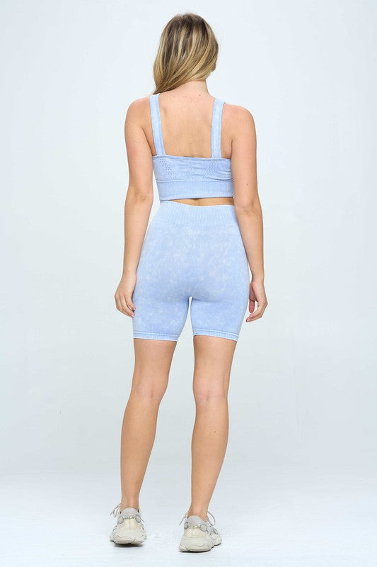 MINERAL seamless shorts set