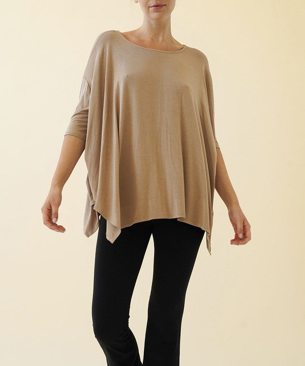 BAMBOO poncho tunic