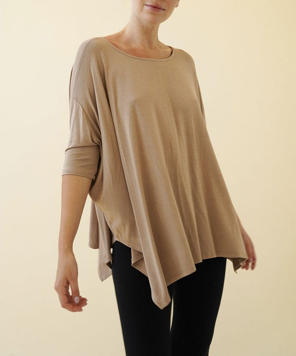 BAMBOO poncho tunic