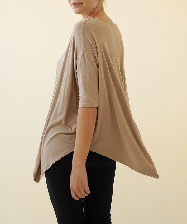 BAMBOO poncho tunic