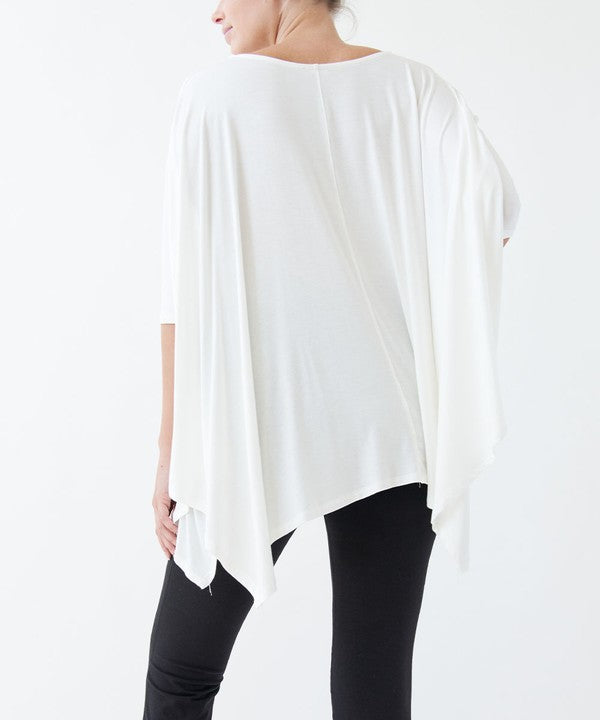 BAMBOO poncho tunic