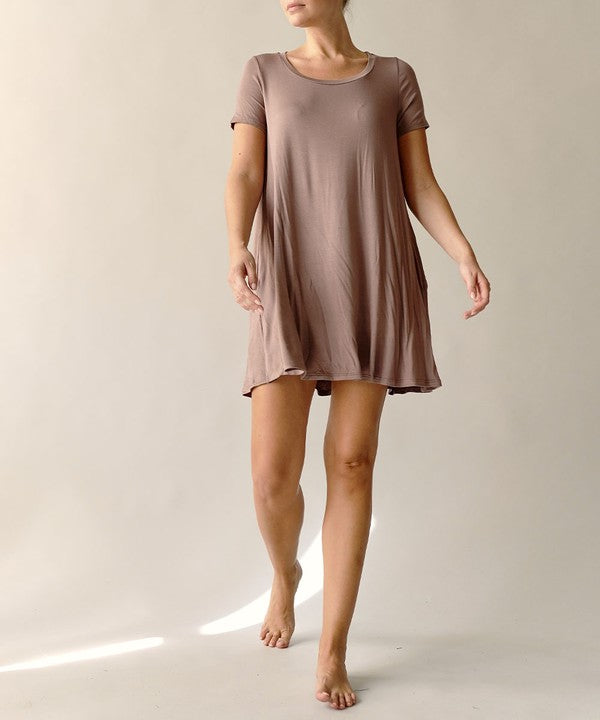 BAMBOO essential tee dress