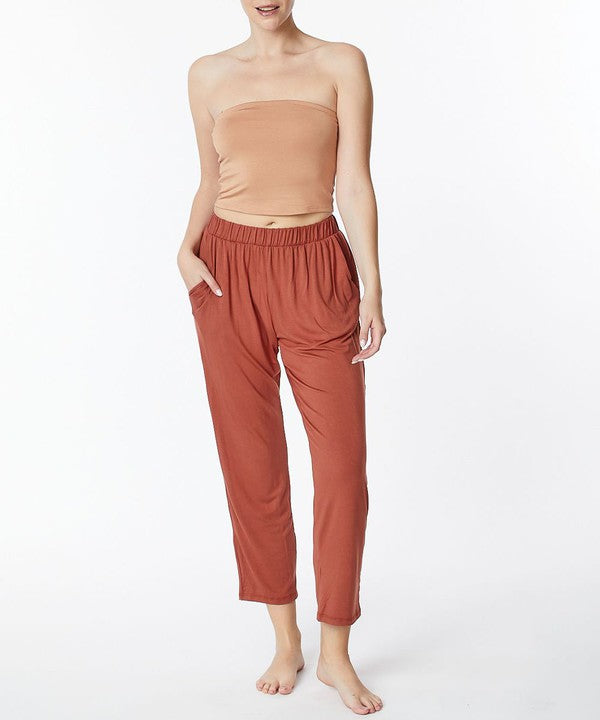 BAMBOO classic casual pants